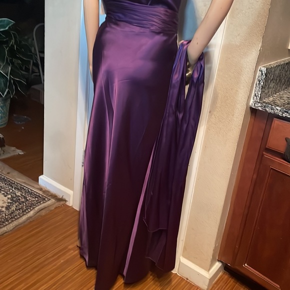 NWT prom dress w scarf - Picture 8 of 9